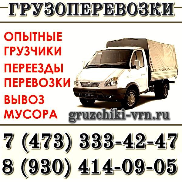 Вывоз мусора с Грузчиками в Воронеже и области